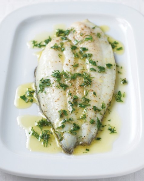 roasted sole fillet